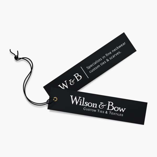 Product Tag Design For Wilson & Bow